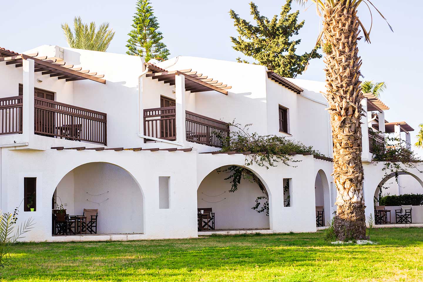 Casa Mediterránea con Patio Interior